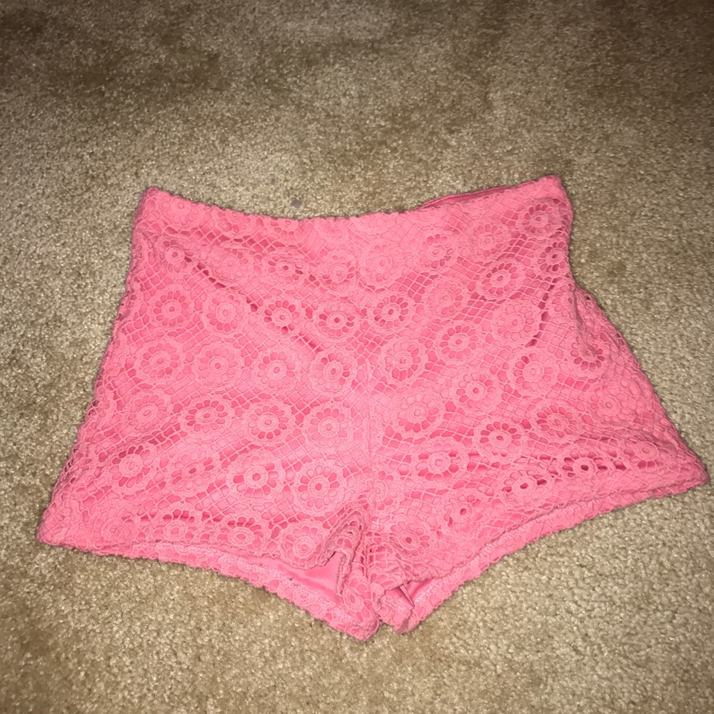 Lace shorts